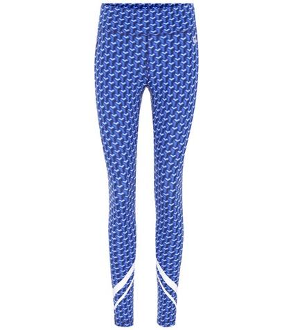 Tory Sport Printed Chevron Leggings