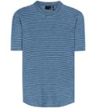 Ag Jeans Cone Striped Cotton T-shirt