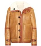 Joseph Reversible Leather And Shearling Coat