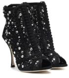 Dolce & Gabbana Embellished Ankle Boots
