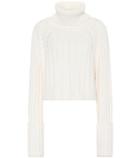 Matthew Adams Dolan Cropped Wool Sweater