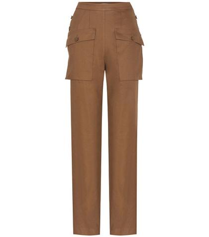 Chlo Cotton-blend Trousers