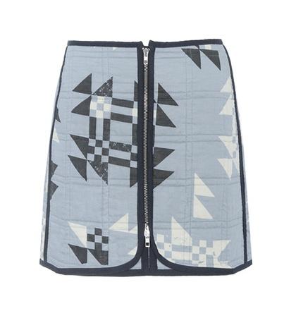 See By Chlo Lickly Quilted Cotton Skirt