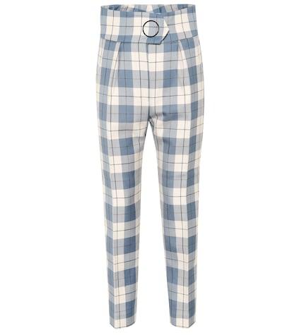 Petar Petrov Hansville High-rise Straight Pants