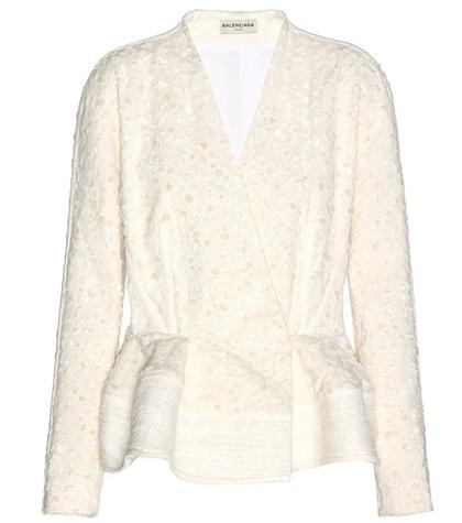 Mcq Alexander Mcqueen Fil Coupé Cotton-blend Jacket