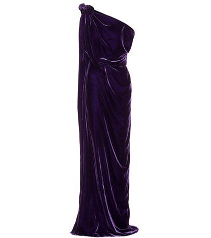 Roland Mouret Exclusive To Mytheresa.com – Silvabella Velvet Gown