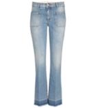 Stella Mccartney Frayed Denim Jeans