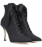 Dolce & Gabbana Lori Lace-up Ankle Boots
