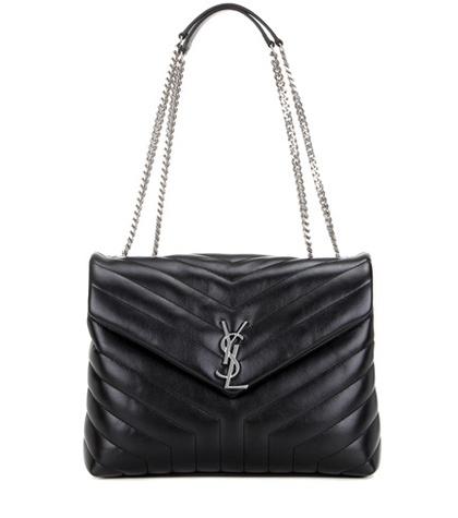 Saint Laurent Loulou Medium Quilted Leather Shoulder Bag