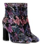 Tory Burch Bootie Chunky Sequin-embellished Ankle Boots