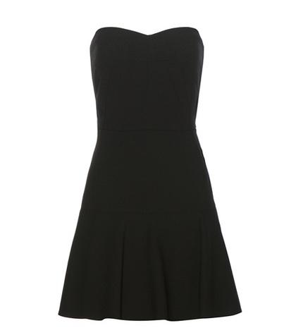 Dolce & Gabbana Strapless Wool Dress
