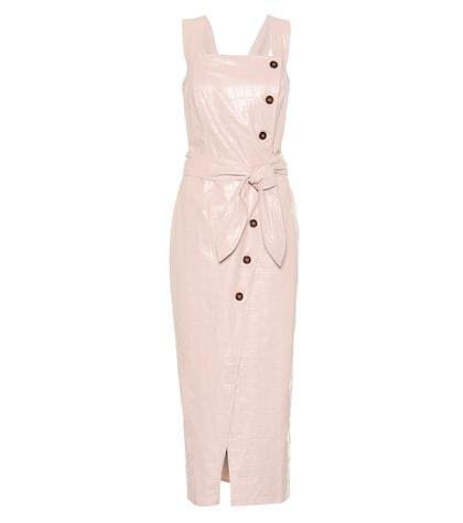 Victoria Victoria Beckham Zora Faux Leather Dress