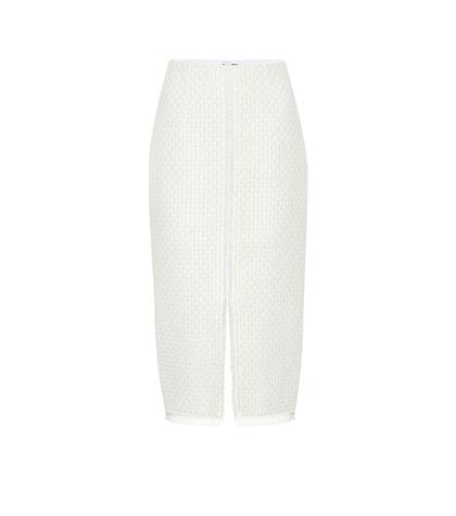Roland Mouret Turnley Wool-blend Pencil Skirt