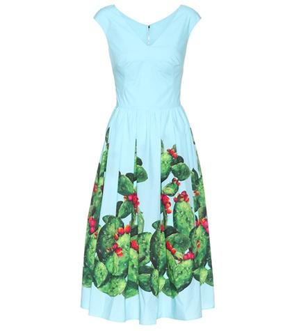 Dolce & Gabbana Exclusive To Mytheresa.com – Printed Cotton Dress
