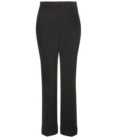 Jil Sander Cropped Wool-blend Trousers