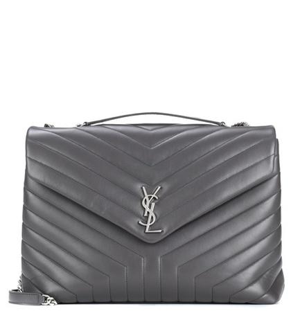 Saint Laurent Loulou Monogram Large Leather Shoulder Bag