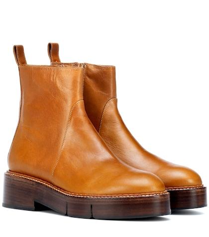 Simone Rocha Callie Leather Ankle Boots