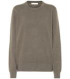 Cartier Eyewear Collection Olive Cashmere Sweater