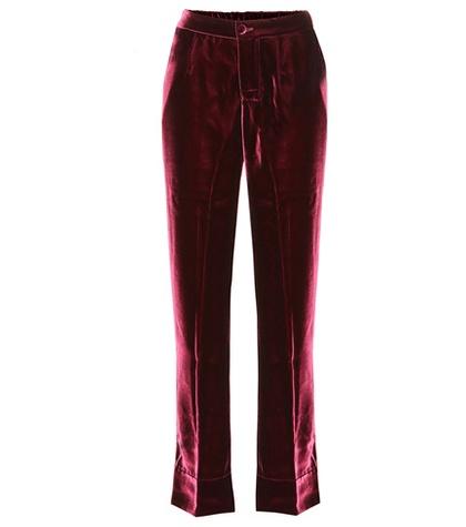 For Restless Sleepers Crono Velvet Trousers