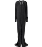 Rick Owens Lilies Wool-blend Maxi Dress
