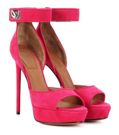 Alexander Mcqueen Shark Suede Sandals
