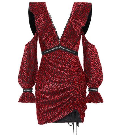 Aquazzura V-neckline Mini Dress
