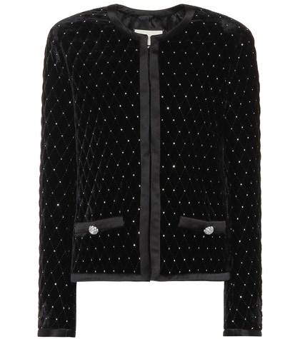 Gucci Embellished Velvet Jacket