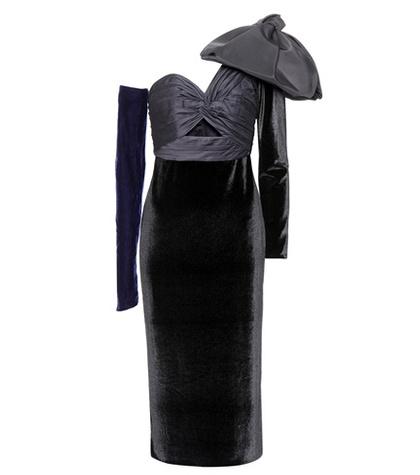 Tre Ccile Malagueña Velvet Dress