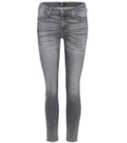 7 For All Mankind The Skinny Crop Embellished Jeans