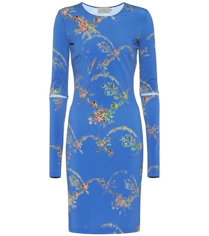 Preen By Thornton Bregazzi Floral-printed Stretch Crêpe Dress