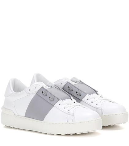 Valentino Valentino Garavani Rockstud Leather Sneakers