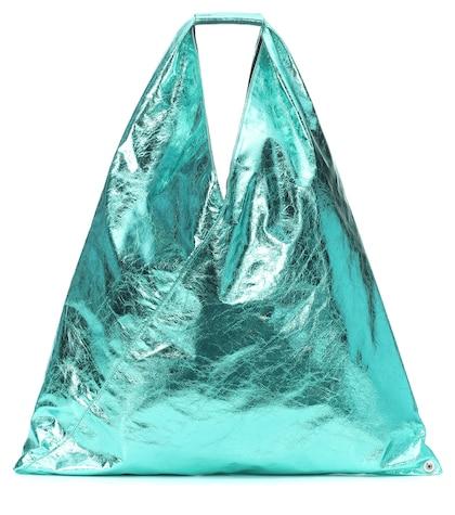 Ganni Japanese Metallic Tote