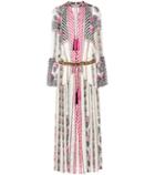 Etro Printed Silk Kaftan Dress