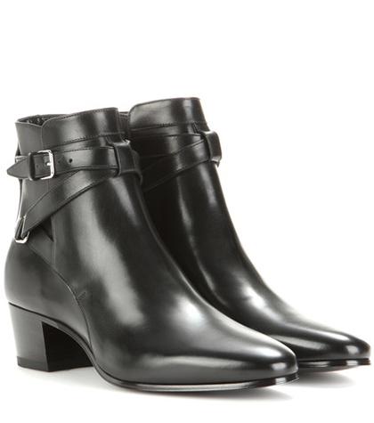 Thom Browne Blake 40 Jodhpur Leather Ankle Boots