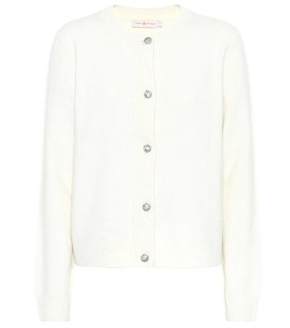 Tory Burch Fremont Embellished Cardigan