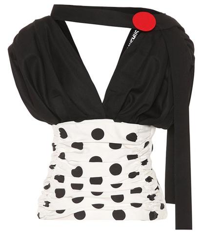 Jacquemus Le Haut Gitan Polka-dotted Top