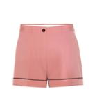 Vetements Wool-crêpe Shorts