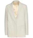 Acne Studios Wynn Linen And Cotton Blazer