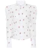 Isabel Marant Utah Embroidered Ramie Shirt