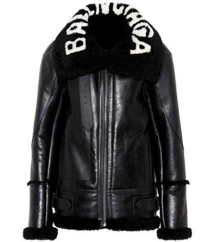 Stuart Weitzman The Bombardier Shearling Jacket