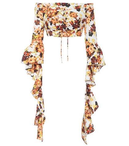 Ellery High Noon Off-the-shoulder Top
