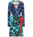 Anna October Printed Silk Wrap Dress