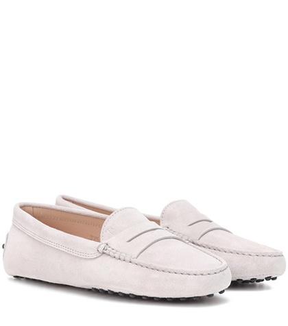 Acne Studios Gommino Suede Loafers