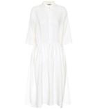 Jil Sander Silk-blend Midi Dress