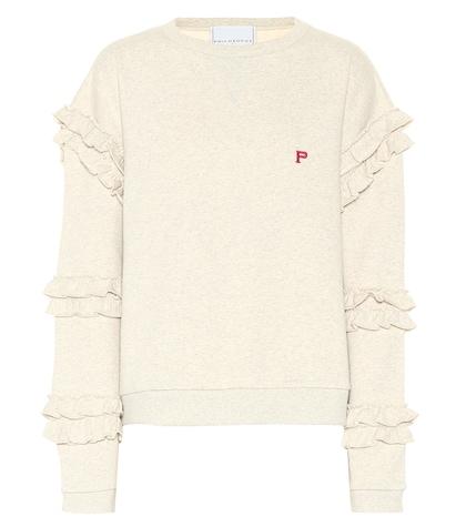 Philosophy Di Lorenzo Serafini Ruffle-trimmed Sweatshirt