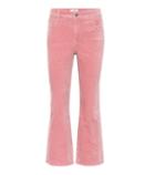 Marni Anyree Cropped Velvet Pants