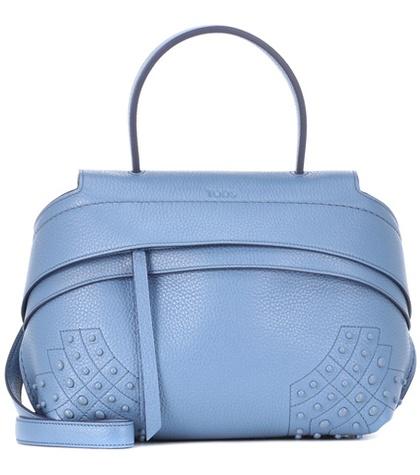 Tod's Wave Mini Leather Shoulder Bag