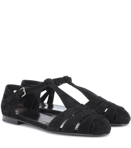 Church's Rainbow Suede Ballerinas