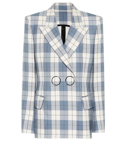Petar Petrov Joie Checked Wool Blazer