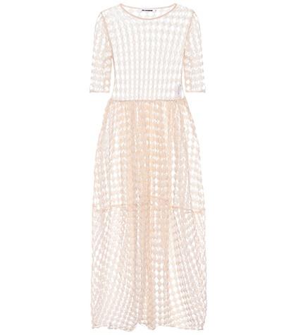 Jil Sander Cotton-blend Dress